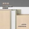 Picture of Aluminium Alloy Wall Panel LED Light Channel Trim, Recessed Concealed Wood Veneer Linear Light Profile