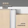 Picture of Aluminium Alloy Wall Panel LED Light Channel Trim, Recessed Concealed Wood Veneer Linear Light Profile