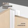 Picture of Aluminium Alloy Wall Panel LED Light Channel Trim, Recessed Concealed Wood Veneer Linear Light Profile