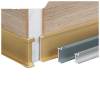 Picture of Aluminium Alloy Recessed Skirting Board, Concealed Flush-Mount Metal Wall Panel Skirting