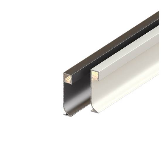 Picture of Aluminium Alloy Illuminated Skirting Board with LED Light, Concealed Customisable Recessed Metal Skirting