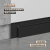 Picture of Aluminium Alloy Surface-Mount Skirting Board, Minimalist 5cm Flat Metal Skirting for Wall Panels