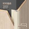 Picture of Aluminium Alloy Rounded External Corner Trim for Wood Veneer Wall Panels and Carbon Crystal Boards