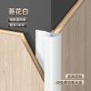 Picture of Aluminium Alloy Rounded External Corner Trim for Wood Veneer Wall Panels and Carbon Crystal Boards