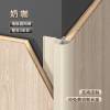 Picture of Aluminium Alloy Rounded External Corner Trim for Wood Veneer Wall Panels and Carbon Crystal Boards