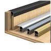 Picture of Aluminium Trim Profile for Tile, Timber Veneer and Wall Panel Edges, Curved Clip-On