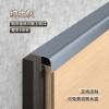Picture of Aluminium Trim Profile for Tile, Timber Veneer and Wall Panel Edges, Curved Clip-On