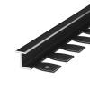 Picture of Aluminium Alloy H-Profile Flexible Fishbone Edge Trim, Threshold Strip, Curved Floor Trim for Concealed Doors