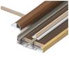 Picture of 8mm Aluminium Alloy Ultra-Narrow Edge Trim, L-Shaped and H-Profile, for Wood Veneer Wall Panels