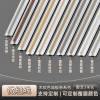 Picture of 8mm Aluminium Alloy Ultra-Narrow Edge Trim, L-Shaped and H-Profile, for Wood Veneer Wall Panels