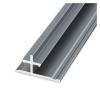 Picture of Aluminium Alloy Wood Veneer Flush Joint Trim, Micro-Gap Cross-Shaped Edge Strip for Feature Walls