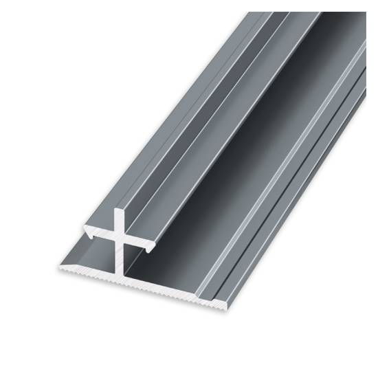 Picture of Aluminium Alloy Wood Veneer Flush Joint Trim, Micro-Gap Cross-Shaped Edge Strip for Feature Walls