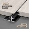 Picture of Aluminium Alloy Wood Veneer Flush Joint Trim, Micro-Gap Cross-Shaped Edge Strip for Feature Walls