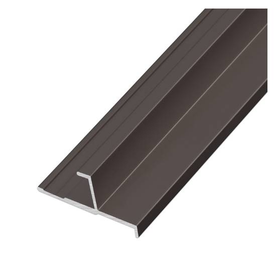Picture of Thickened Aluminium Rounded Corner Trim for Tile, Timber Veneer and Wall Panel, H Profile