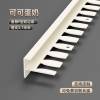 Picture of F-Shape Flexible Aluminium Edge Trim for Tile and Timber Floor, Bendable for Curves
