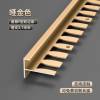 Picture of F-Shape Flexible Aluminium Edge Trim for Tile and Timber Floor, Bendable for Curves