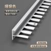 Picture of F-Shape Flexible Aluminium Edge Trim for Tile and Timber Floor, Bendable for Curves