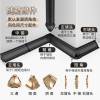 Picture of Aluminium Alloy Internal Corner Trim for Ceiling and Wall Corners, Stainless Steel Metal Corner Edge Strip