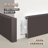 Picture of Thickened Aluminium Skirting Board, Seamless Clip-On Metal Skirting, Ultra Slim