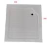 Picture of Square Integrated SMC Moulded Shower Base for Hotels and Residential Renovation