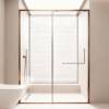 Picture of Custom Ultra Slim Soft Close Inline Shower Enclosure, Wet and Dry Separation Glass