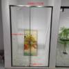Picture of Custom Ultra Slim Soft Close Inline Shower Enclosure, Wet and Dry Separation Glass