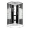 Picture of Quadrant Sliding Glass Shower Enclosure with Rollers, Fully Enclosed Home Bathroom