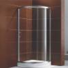 Picture of Aluminium Frame Curved Shower Enclosure, Single Door, Automotive Grade Toughened Glass