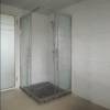 Picture of Ultra Slim Square Diagonal Opening Stainless Steel Shower Enclosure, Sliding Glass Door