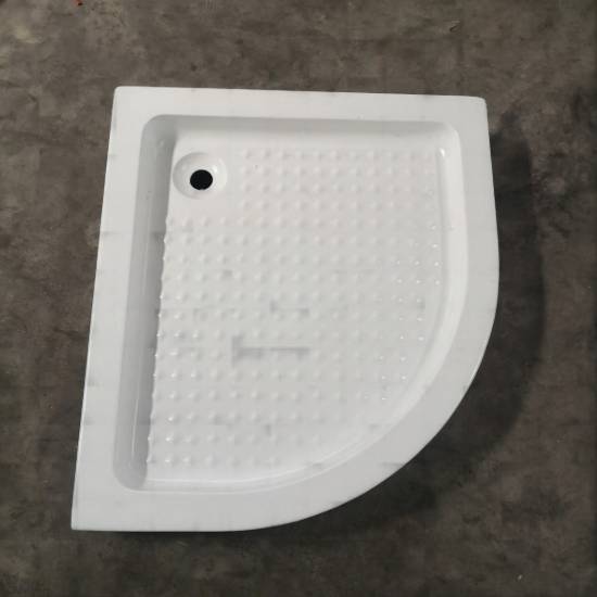 Picture of Thickened Acrylic Fibreglass Quadrant Shower Tray R550, Waterproof, Custom for Projects