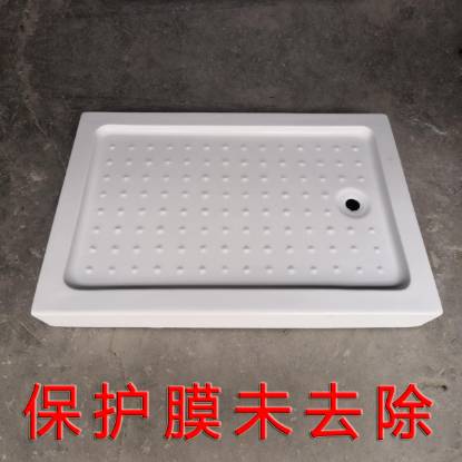Picture of Square Shower Base, 304 Stainless Steel Frame, Fibreglass Reinforced Acrylic, 300kg Load