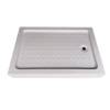 Picture of Square Shower Base, 304 Stainless Steel Frame, Fibreglass Reinforced Acrylic, 300kg Load