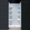 Picture of Square Acrylic Reinforced Shower Base for Australia, NZ and Canada, Matching Tray