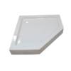 Picture of Acrylic Moulded Fibreglass Shower Base, 300kg Load Capacity, Diamond Shower Enclosure Tray