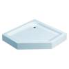 Picture of Acrylic Moulded Fibreglass Shower Base, 300kg Load Capacity, Diamond Shower Enclosure Tray