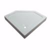 Picture of Acrylic Moulded Fibreglass Shower Base, 300kg Load Capacity, Diamond Shower Enclosure Tray
