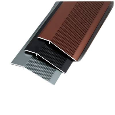Aluminium Alloy Threshold Reducer Strip, Tile Ramp for Small Height Differences, Floor Edge Joint Trim