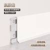 Picture of Aluminium Alloy Snap-On Slim Skirting Board 6/8cm, Ultra-Thin Minimalist Metal Skirting