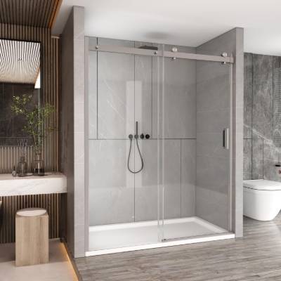 Stainless Steel Shower Enclosure Hardware Kit, Factory Test Fitted, Stable Quality