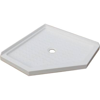 Picture of Diamond Shower Tray with Two High Upstands, Suits Australia, NZ and Canada Standards
