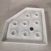 Picture of Diamond Shower Tray with Two High Upstands, Suits Australia, NZ and Canada Standards