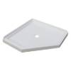 Picture of Diamond Shower Tray with Two High Upstands, Suits Australia, NZ and Canada Standards