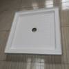 Picture of Australian Standard Square Acrylic Slim Shower Base, Three-Sided High Upstand Tray