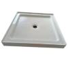 Picture of Australian Standard Square Acrylic Slim Shower Base, Three-Sided High Upstand Tray