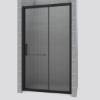 Picture of Custom Double Roller Ultra Quiet Sliding Bathroom Partition, Wet and Dry Separation Glass