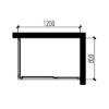 Picture of Yuzhong Square Sliding Shower Screen, Stainless Steel, Quiet Double Rollers, Modular Assembly