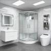 Picture of All-in-One Glass Shower Enclosure Bathroom Unit for Guesthouses and Homes
