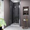 Picture of Custom Square Pivot Door Shower Enclosure, Foldable Space Saving, Easy to Install