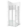 Picture of Custom Square Pivot Door Shower Enclosure, Foldable Space Saving, Easy to Install