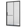 Picture of Aluminium Frame Sliding Shower Screen, Toughened Glass, Ultra-Quiet Double Roller Divider
